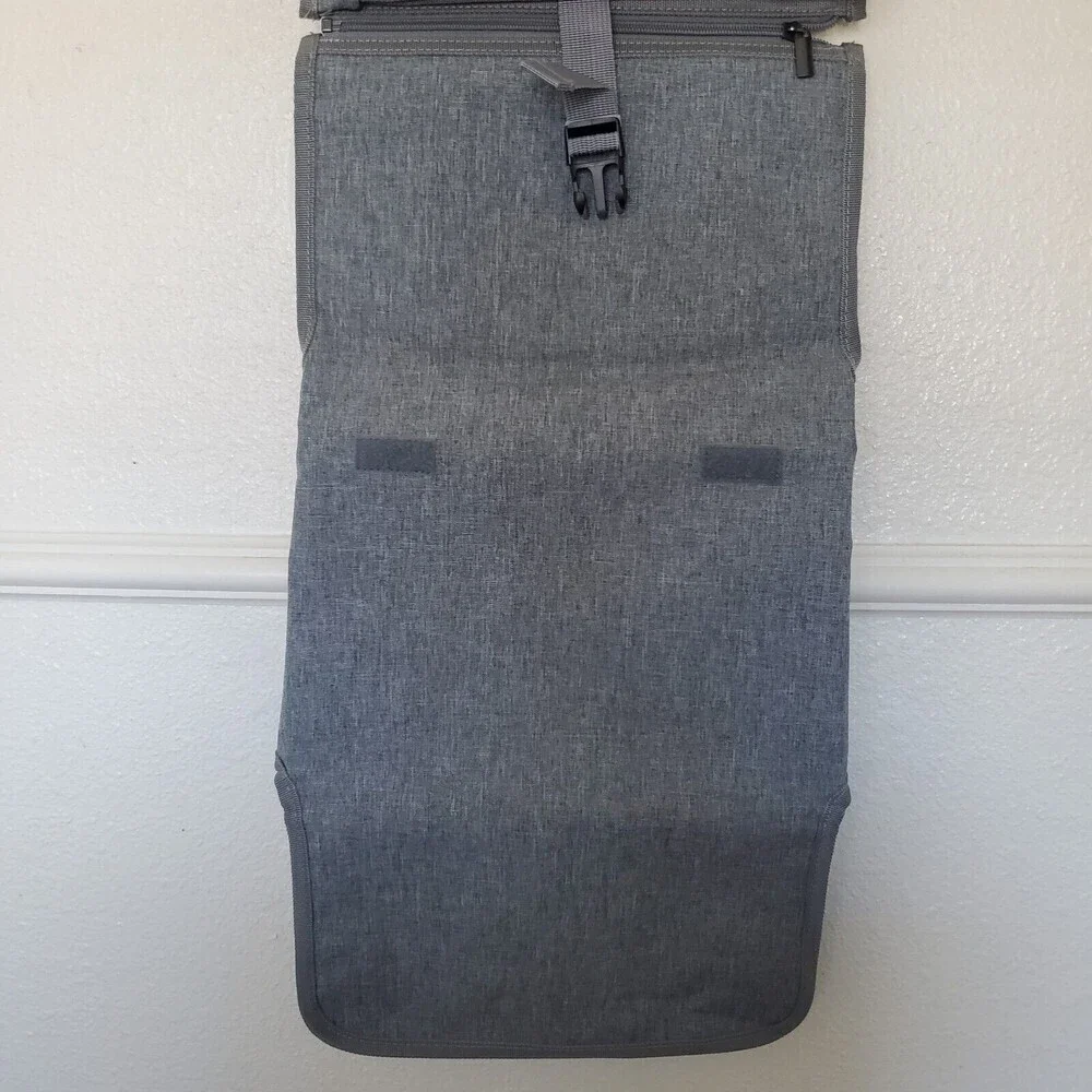 Kopi Baby Portable Diaper Changing Pad Carrying Case, Gray, Water Resistant VG